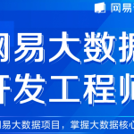 网易云微专业-大数据开发工程师|课件齐全|完结无秘