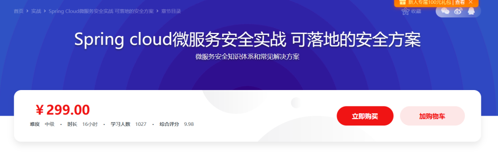 Spring cloud微服务安全实战