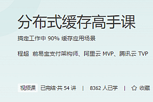 分布式缓存高手课