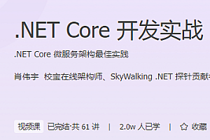 .NETCore开发实战