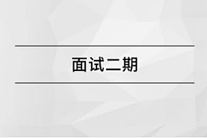 面试突击班二期【完结】