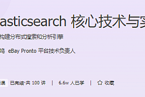 极客时间 Elasticsearch核心技术与实战