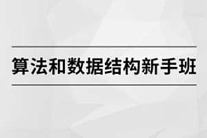 算法和数据结构新手班