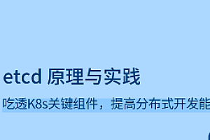 etcd 原理与实践-拉勾