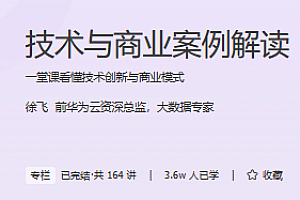 极客 技术与商业案例解读