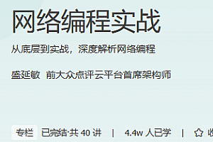 极客 网络编程实战