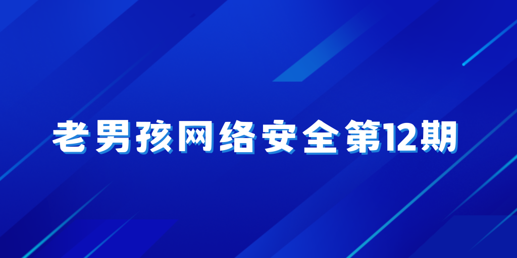 老男孩网络安全第12期