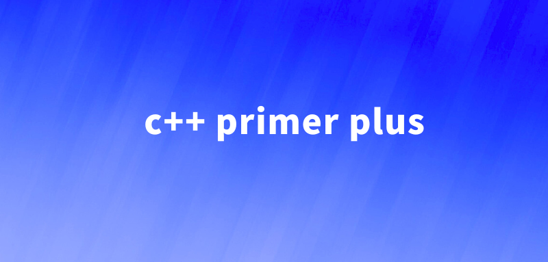 c++ primer plus