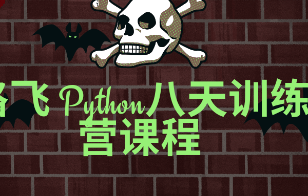 路飞 Python八天训练营课程