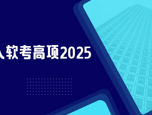 野人软考高项2025|完结